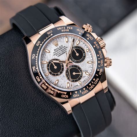 rolex daytona cosmograph meteorite